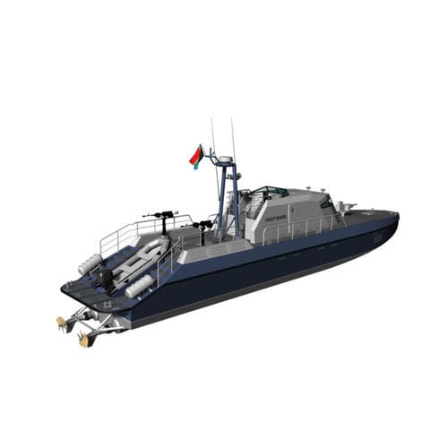 Patrol boat - Scorpio 23 - KND Naval Design - inboard waterjet / aluminum / rigid hull