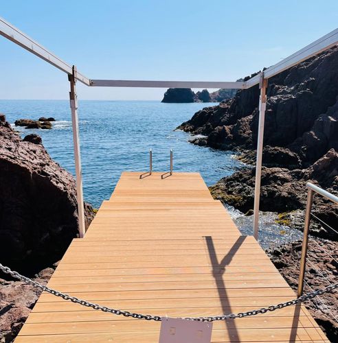 Mooring dock - AQUA-MODULE - for marinas / for private residences / beach and estuary