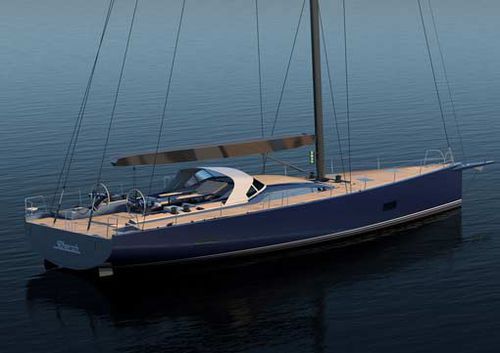 Cruising sailing yacht - M66RS - Mylius Yachts - 3-cabin / 7-berth / with open transom