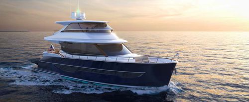 Cruising motor yacht - 66  - Burger Boat Company - flybridge / 3-cabin / aluminum