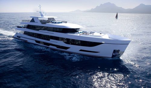Cruising super-yacht - 147' ATRIUM - Burger Boat Company - wheelhouse / aluminum