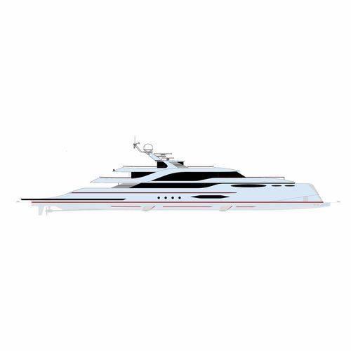 Cruising mega-yacht - 55m - Brythonic Yachts
