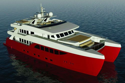 Catamaran super-yacht - 32m - Brythonic Yachts - cruising / 4-cabin / aluminum
