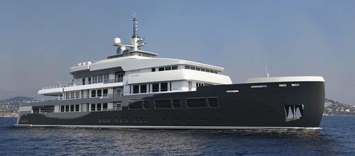 Cruising mega-yacht - 75m - Brythonic Yachts - steel / aluminium / ice-class