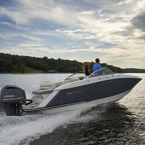 Outboard runabout - 23SC  - Cobalt Boats - dual-console / bowrider / 12-person max.
