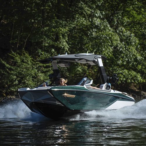 Inboard runabout - G23 PARAGON - Nautique Boat Company - dual-console ...