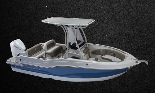 Outboard center console boat - 210 CC - Crownline - sport-fishing / sundeck / T-Top