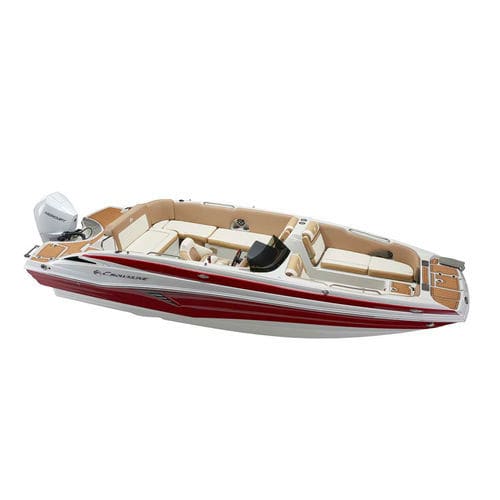 Outboard deck boat E225 XS Crownline open / bowrider / side console
