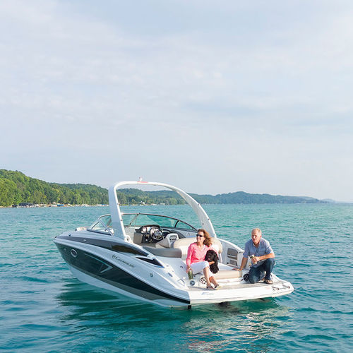 Inboard deck boat - E285 - Crownline - open / dual-console / bowrider