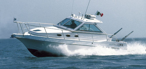 Inboard walkaround - DC8 - Dellapasqua DC - wheelhouse / 8-person max. / 2-cabin