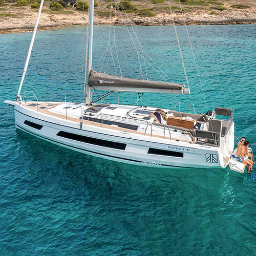 Cruising sailboat - 41 - Dufour Yachts - 3-cabin / 4-cabin / 8-berth