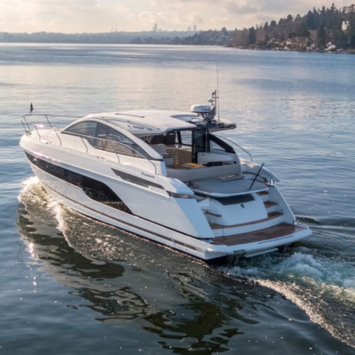 Inboard express cruiser - TARGA 45 GT - Fairline - diesel / twin-engine / hard-top