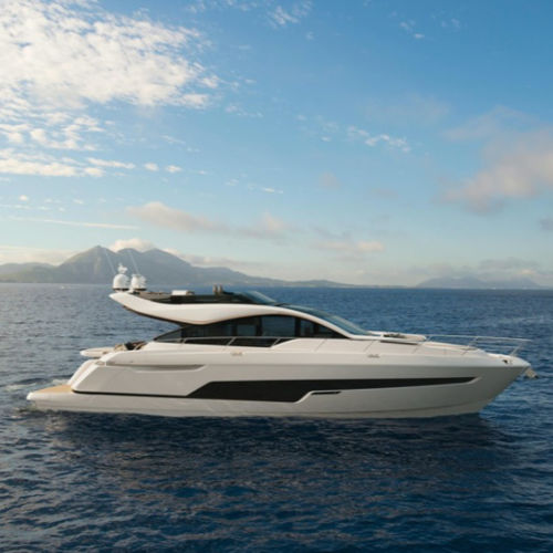 Cruising motor yacht - Phantom 65 - Fairline - flybridge / 3-cabin / 4-cabin