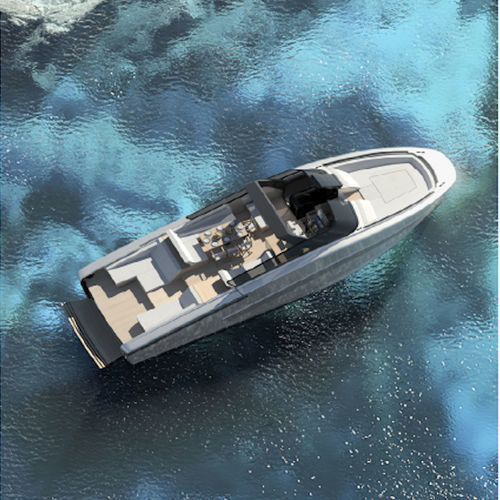 Cruising motor yacht - P54 - Fiart Mare - open / dual-console / 2-cabin