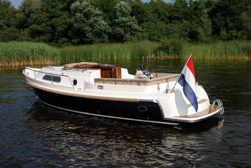 Inboard cabin cruiser - Intercruiser 28 Cabrio - Interboat - open / canal / classic