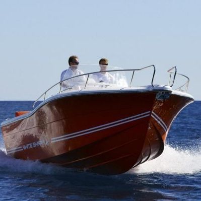 Outboard center console boat - 250 CC Origin - White-shark - twin-engine / 8-person max. / sundeck