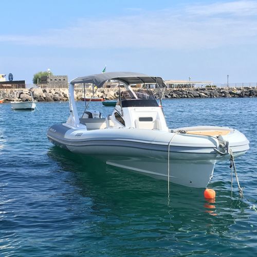 Outboard inflatable boat - Soleil 28 - Nautica Salpa - twin-engine / rigid / center console