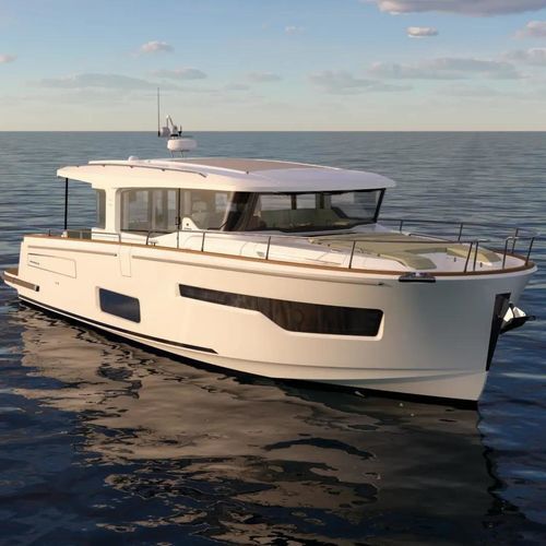Inboard express cruiser - 495 Coupé - Nimbus - twin-engine / hard-top / 3-cabin