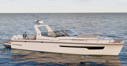 Outboard express cruiser - Weekender 12 - Nimbus - twin-engine / open / dual-console