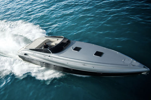 Inboard express cruiser - 1501 - Performance Marine - triple-engine / open / dual-console