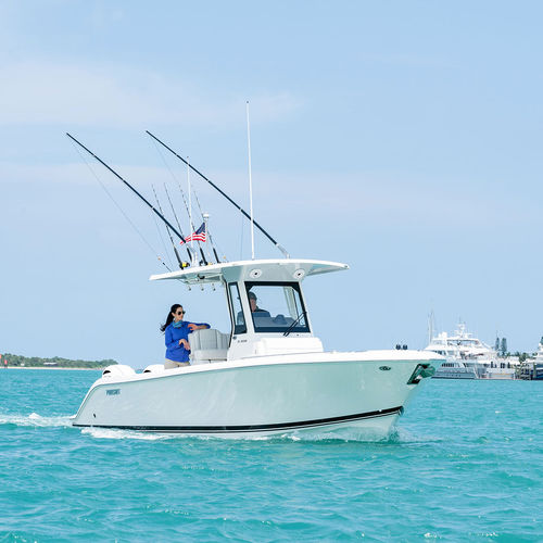 Outboard center console boat - S 268 - Pursuit Boats - twin-engine / sport / sport-fishing