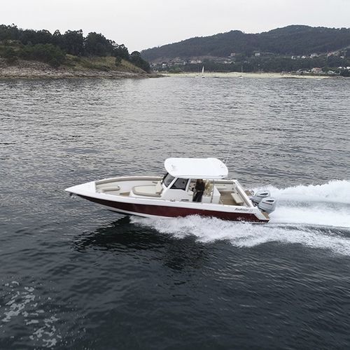 Outboard express cruiser - 33 Offshore - Rodman - twin-engine / open / center console