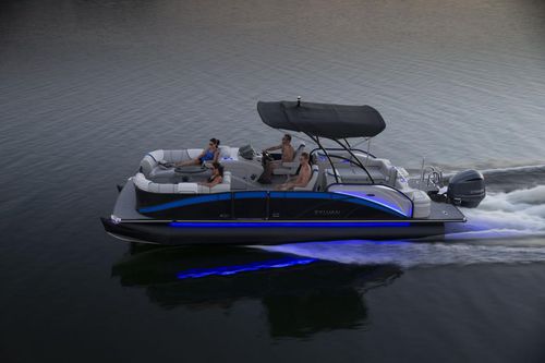 Outboard pontoon boat - S5 Extreme Port - Sylvan Pontoons - 14-person max.