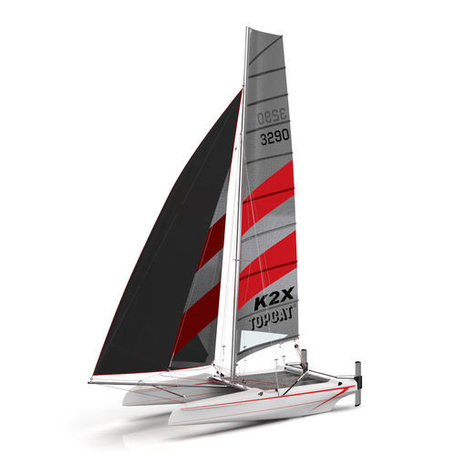 Recreational sport catamaran - K2X - Topcat - regatta / instructional / single-handed