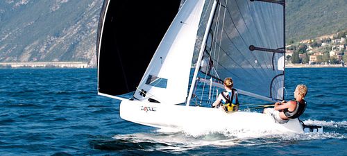 Double-handed sailing dinghy - TOPAZ Tres X - Topper - regatta / recreational / single-trapeze