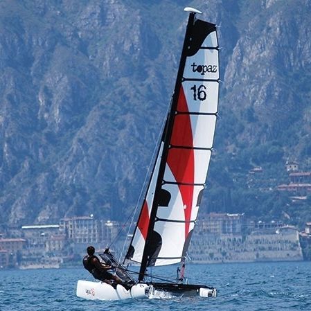 Recreational sport catamaran - TOPAZ 16 - Topper - instructional / double-handed / double-trapeze
