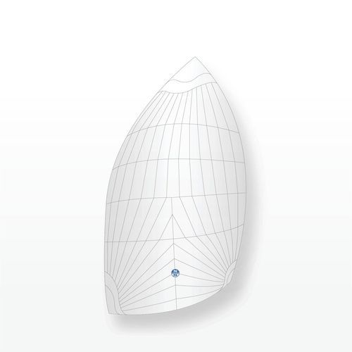 Gennaker - G2  - North Sails Sailmaking - asymmetric spinnaker / for racing sailboats / polyester