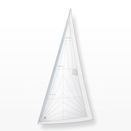 Genoa - North Sails Sailmaking - for cruising sailboats / polyester / Dyneema®