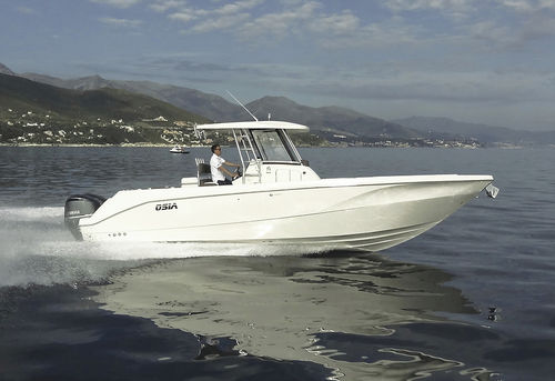 Outboard center console boat - OSIA 315 - Capelli - twin-engine / sport-fishing / 14-person max.
