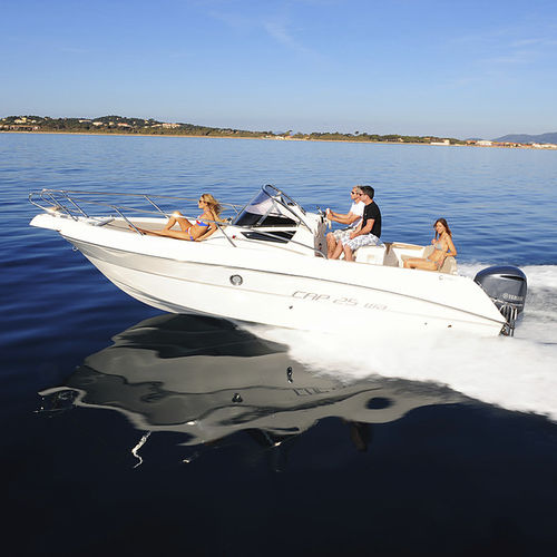 Outboard walkaround - CAP 25 WA - Capelli - center console / open / ski