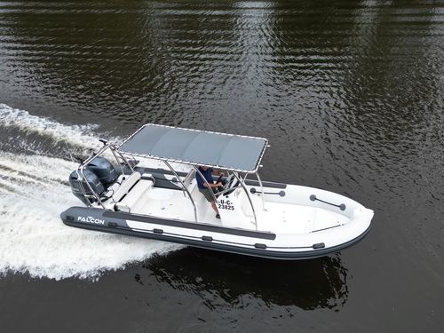 Outboard inflatable boat - 760 - Falcon Inflatables - RHIB / center console / multi-use