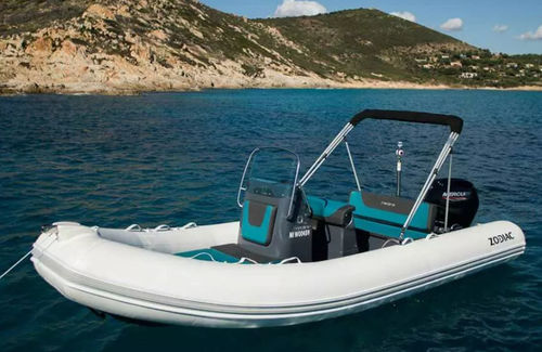 Outboard inflatable boat - MEDLINE 580 - ZODIAC - RIB / side console / open