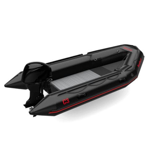 Outboard inflatable boat - Commando C3 - Bombard - foldable / open / for fishing