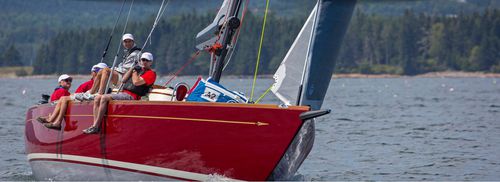 Cruising sailboat - M42x  - Morris Yachts - with bowsprit / carbon mast