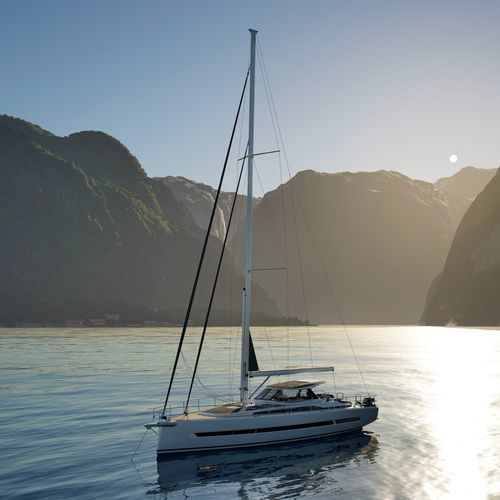 Cruising sailing yacht - AMEL 50.2 - Chantiers Amel - 3-cabin / with center cockpit / cutter