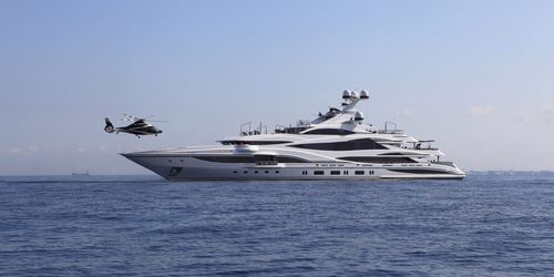 Cruising mega-yacht - LIONHEART - Benetti - wheelhouse / with helideck / custom