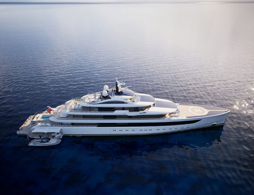 Cruising mega-yacht - LIFE  - Benetti - raised pilothouse / 7-cabin / steel