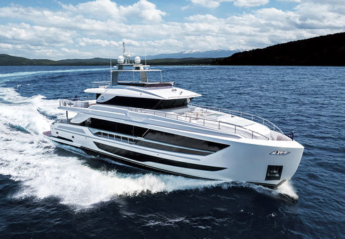 Cruising super-yacht - FD110 Tri-deck - Horizon - wheelhouse / 8-cabin