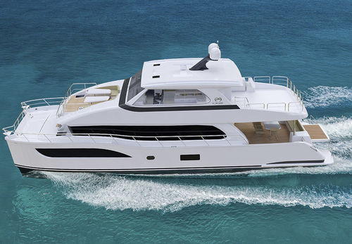 Cruising motor yacht - PC68 - Horizon - flybridge / 4-cabin