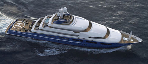 Cruising mega-yacht - 86 M - Derecktor - raised pilothouse / with helideck / multi-purpose aft deck