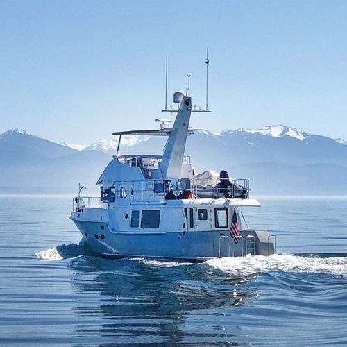 Inboard express cruiser 475 Nordhavn twinengine / flybridge