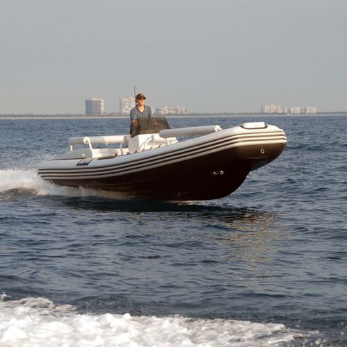 Sterndrive inflatable boat - Launch Series 600 - Novurania - diesel / rigid / open