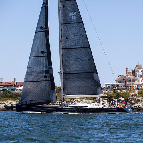 Cruising sailing super-yacht - YAM 2 - Perini Navi - 3-cabin / with open transom / carbon