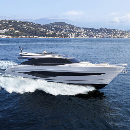 Sport motor yacht - S80  - Princess - traditional / flybridge / with deck saloon
