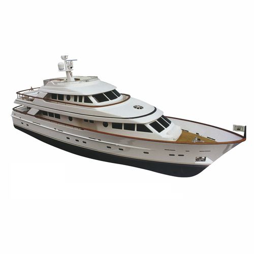 Cruising motor yacht - W 95 - Warwick Yacht Design - raised pilothouse / 4-cabin / displacement hull