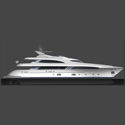 Cruising mega-yacht - W 48M - Warwick Yacht Design - raised pilothouse / 5-cabin
